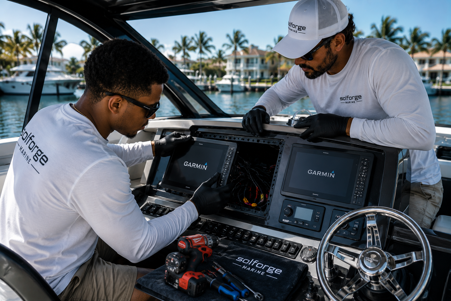 60′ Yacht Electronics Upgrade